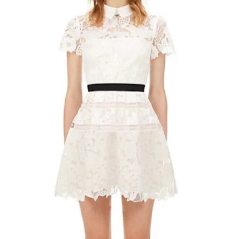 Self Portrait
Guipure-lace minidress size 4 /UK8 run small